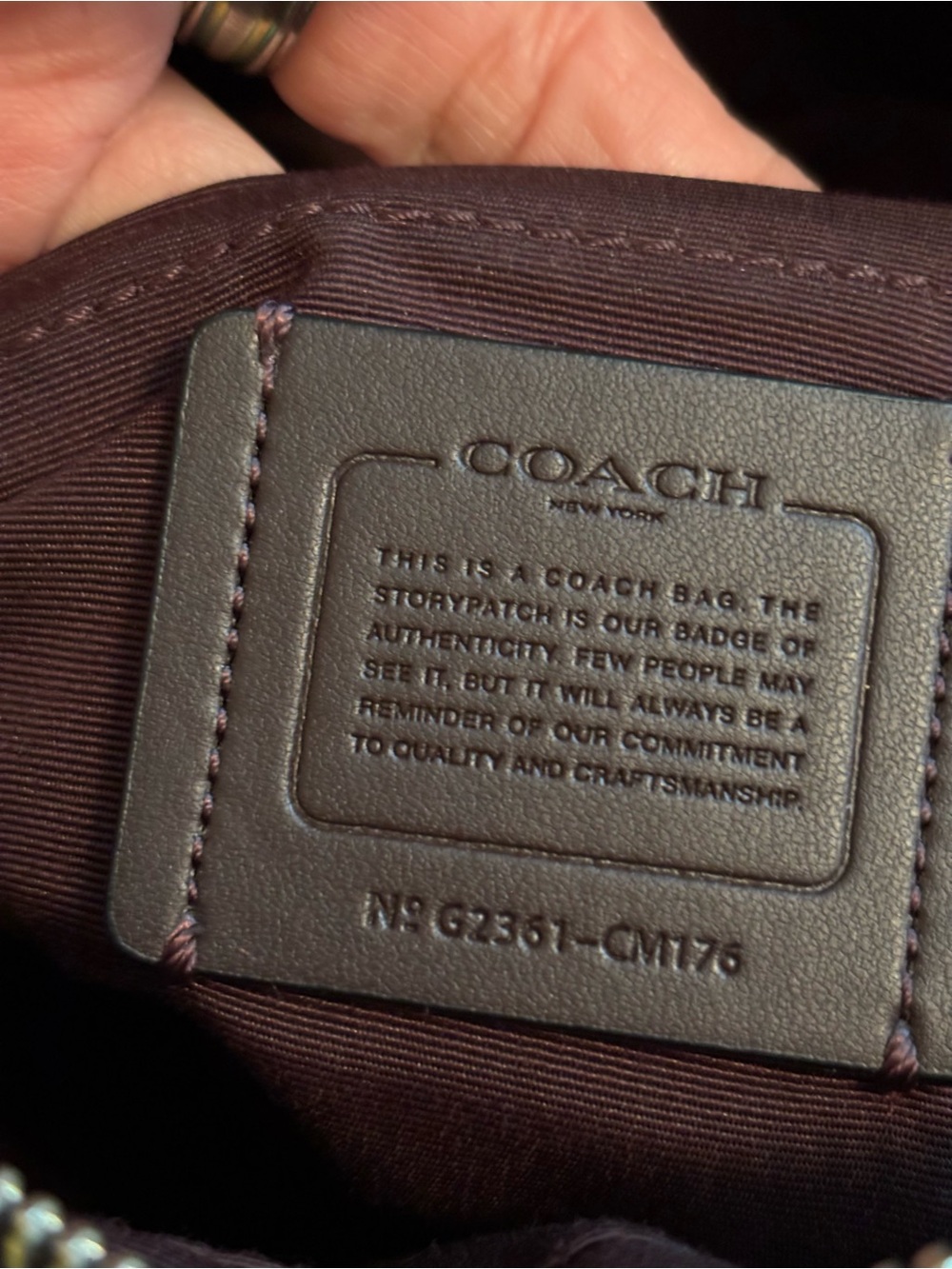 Coach Jamie Black Camera Bag With Rivets EXCELLENT! - Picture 4 of 8